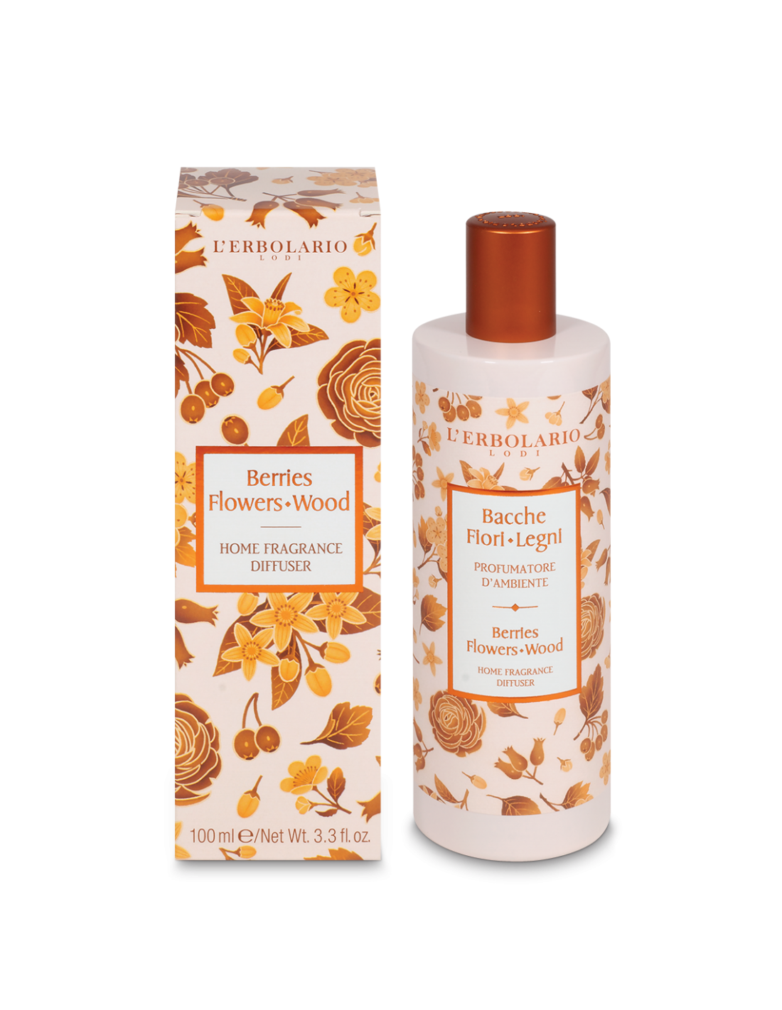 Bacche Fiori Legni Parfum d'ambiance - Baies, Fleurs & Bois