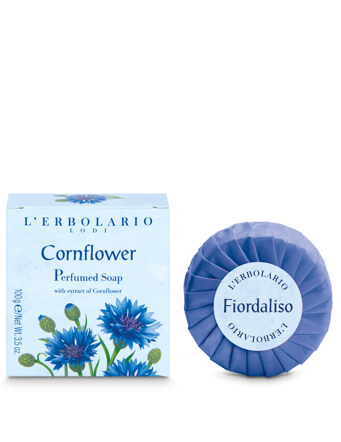 Savon parfumé au bleuet