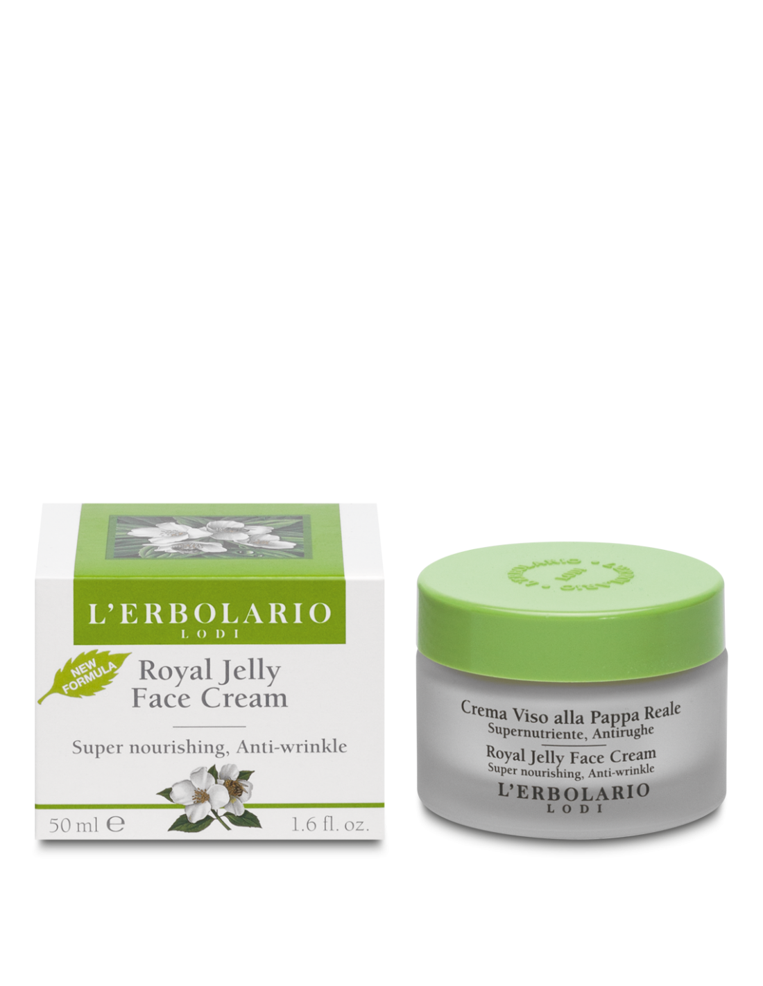 Crème visage à la gelée royale