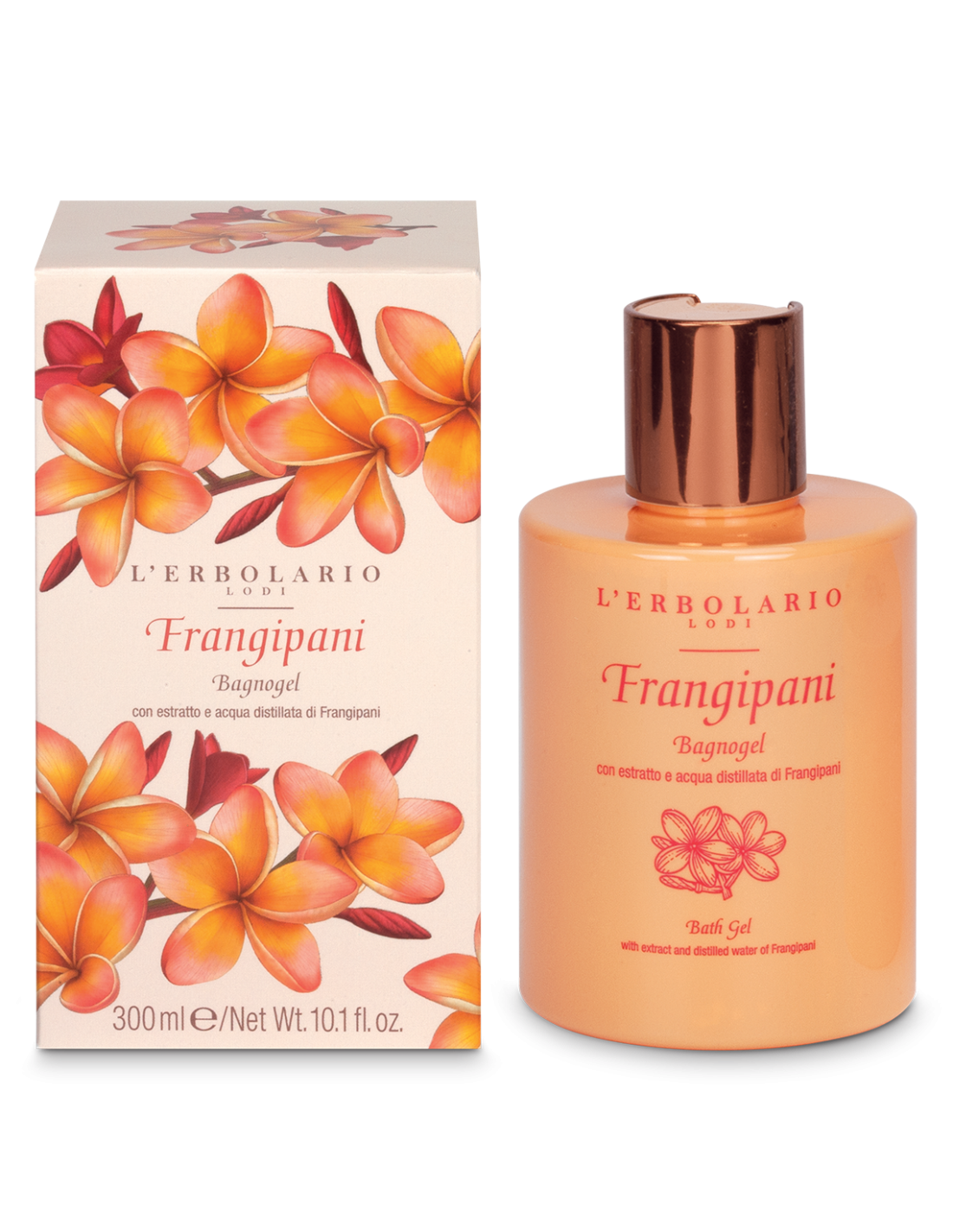 Gel douche frangipanier