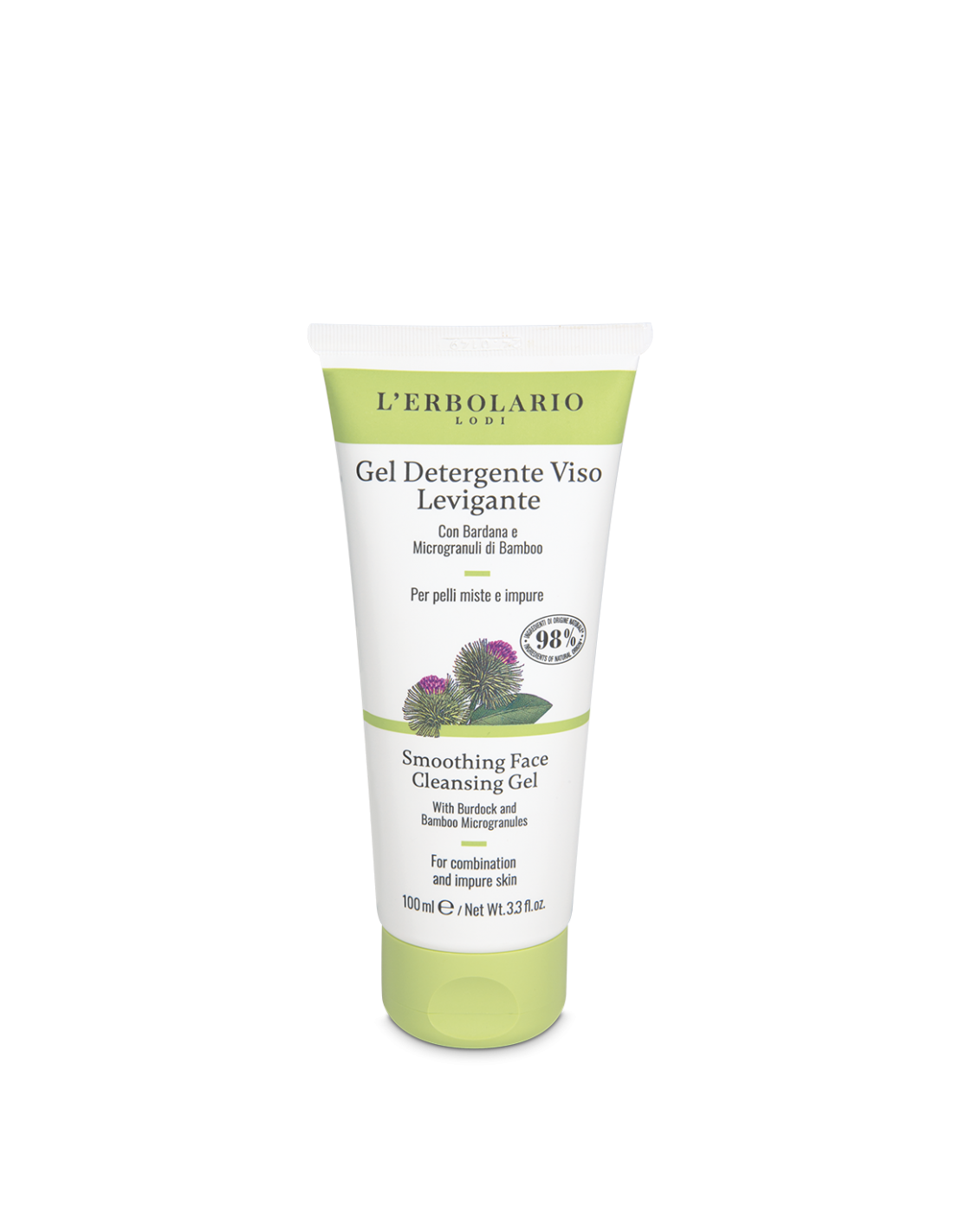 Gel nettoyant lissant visage - peaux à imperfections