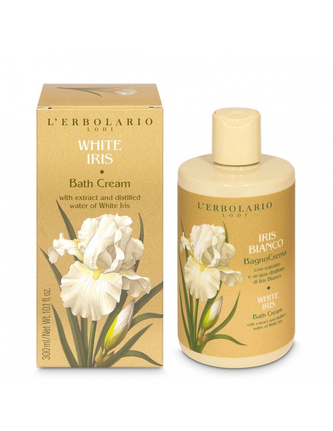 Crème de bain Iris Blanc