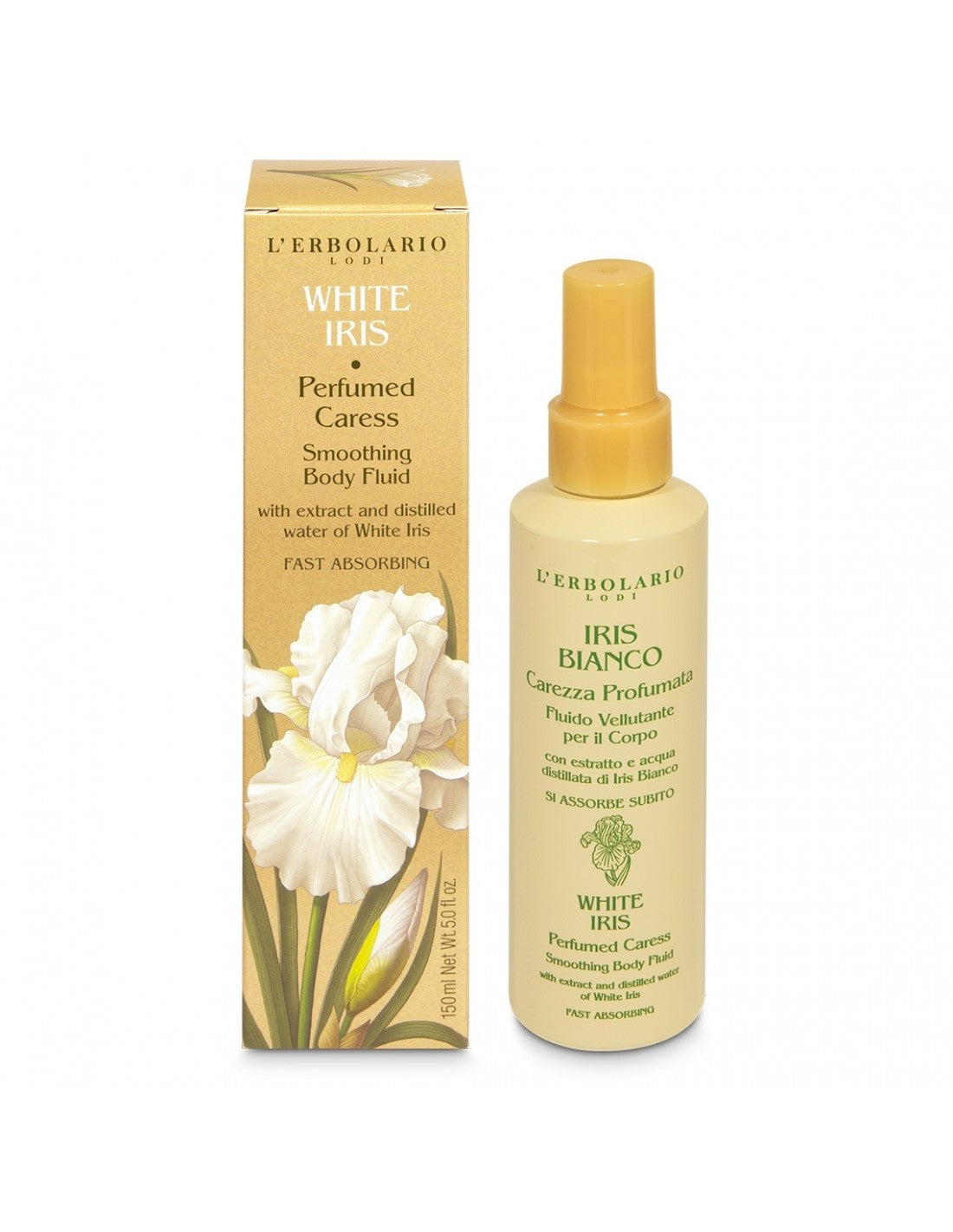 Crème fluide pour le corps Iris Blanc