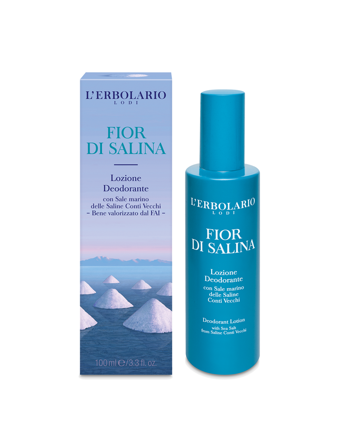 Lotion déodorante en spray Fior di Salina