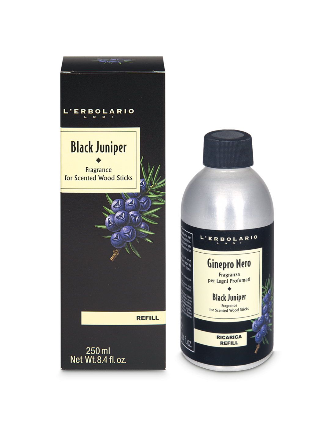 Recharge - Diffuseur maison Ginepro Nero - Genévrier noir