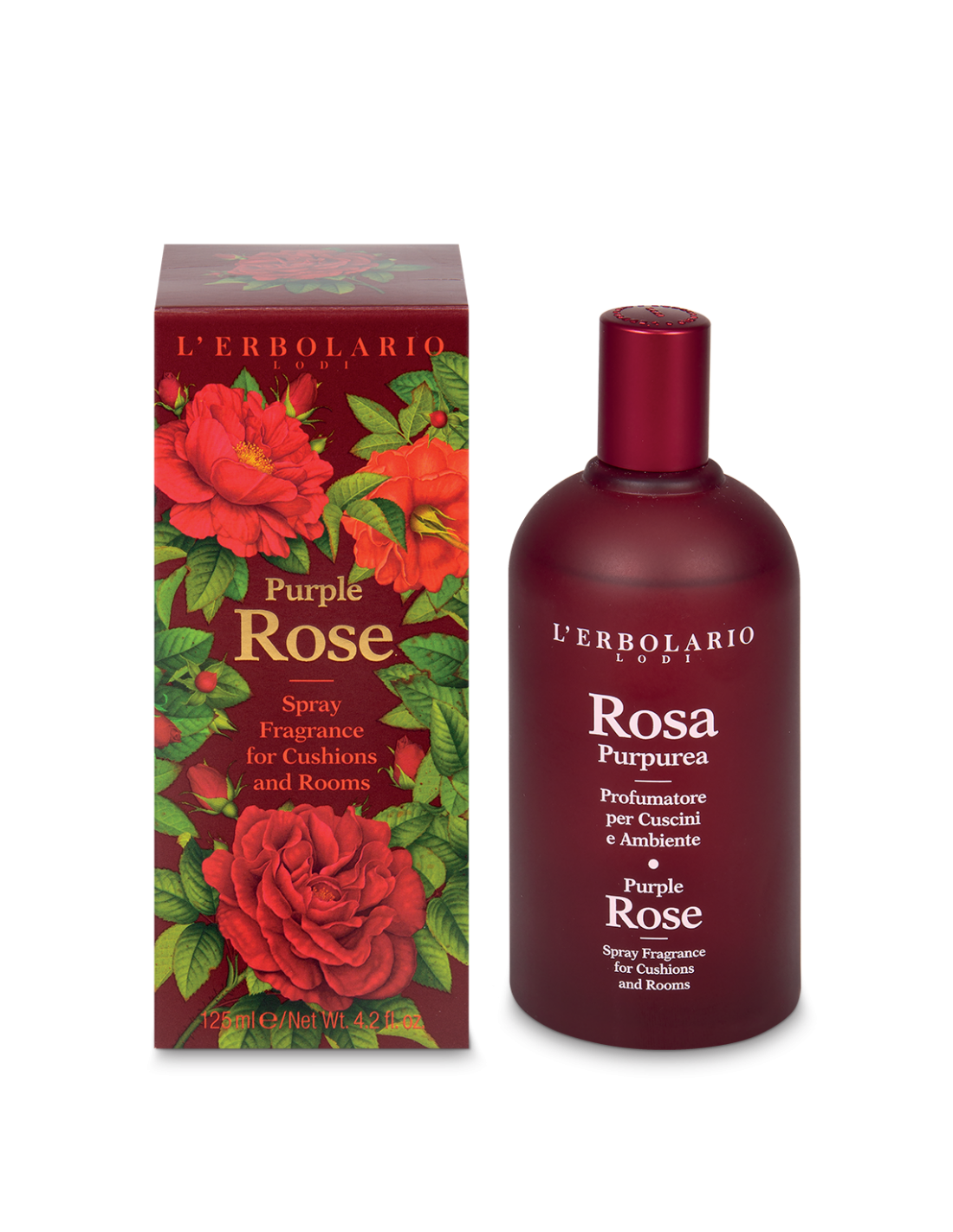 Rosa Purpurea Spray d'ambiance - Rose Pourpre