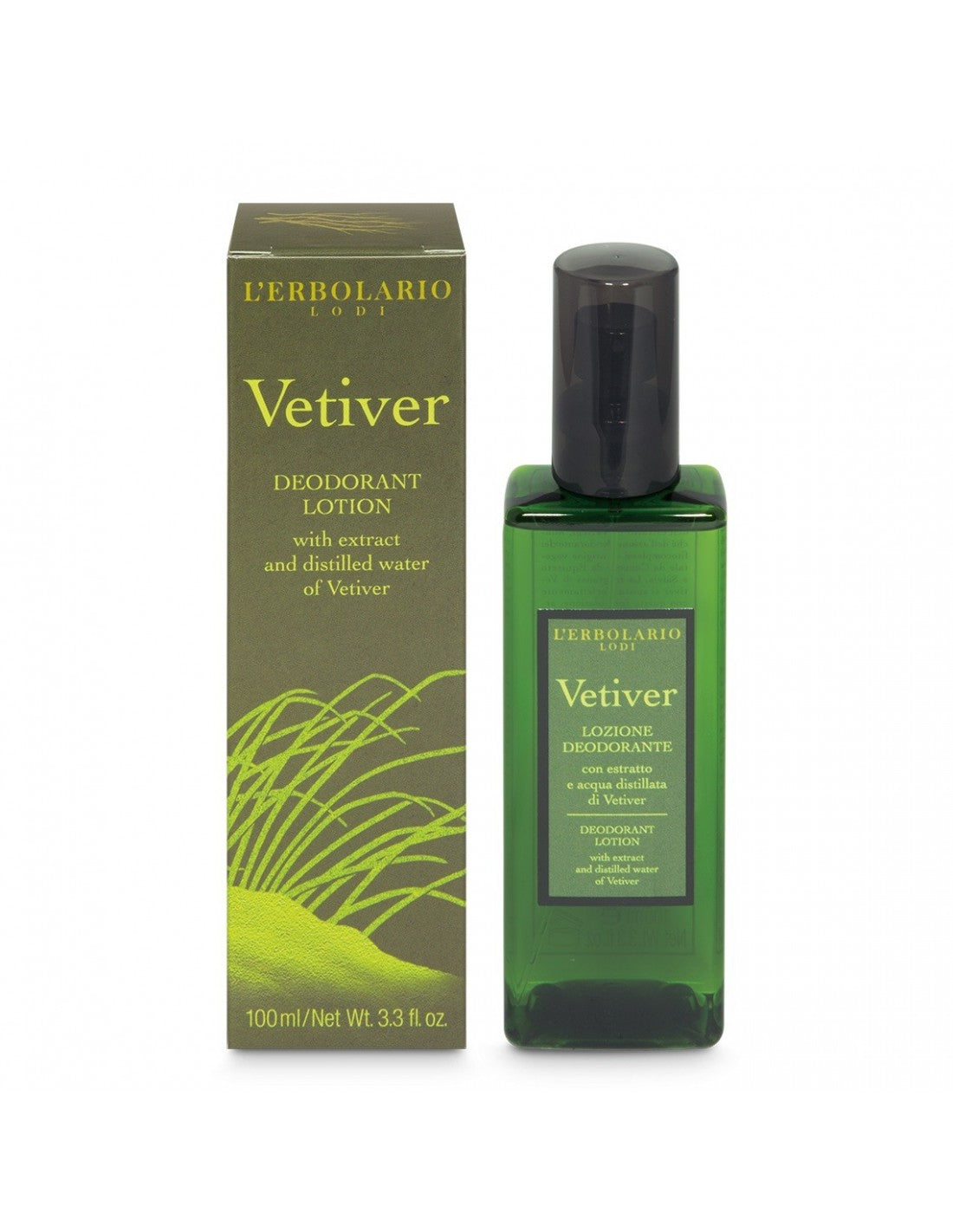 Lotion déodorante au vétiver